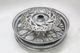 2007 YAMAHA XVS650 V STAR 650 OEM FRONT WHEEL RIM HUB SPOKES ROTOR