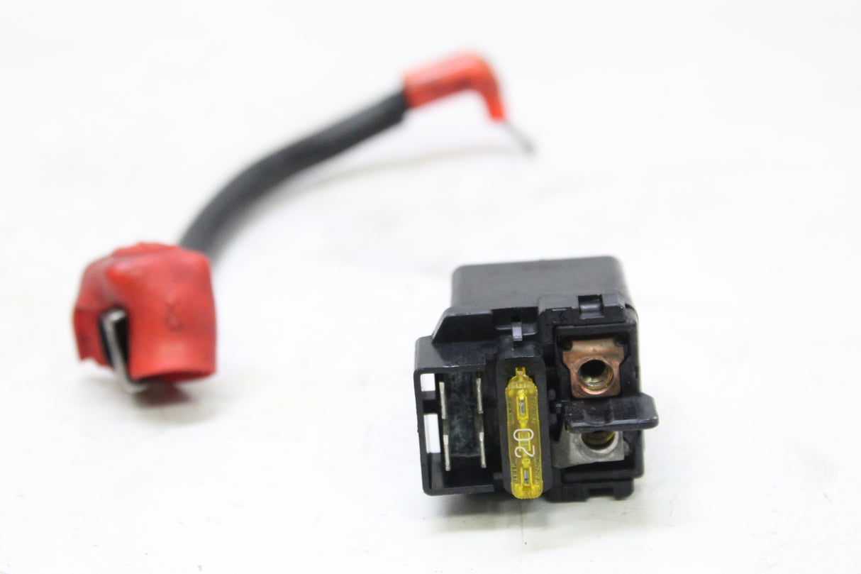 2003 HONDA REBEL 250 CMX250C OEM STARTER RELAY SOLENOID W CABLE FUSE