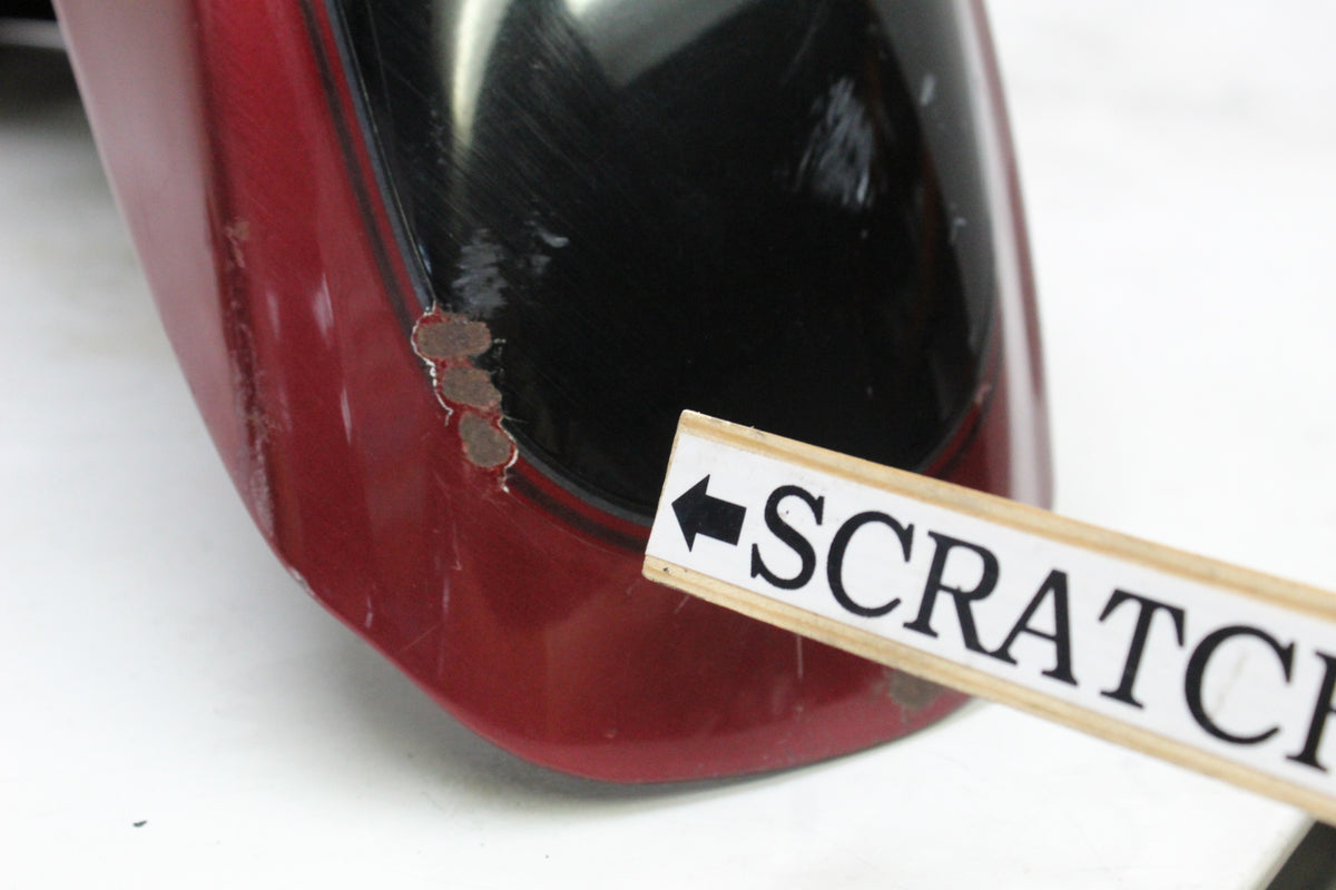 2007 YAMAHA XVS650 V STAR 650 OEM FRONT FENDER RED BLACK CLASSIC