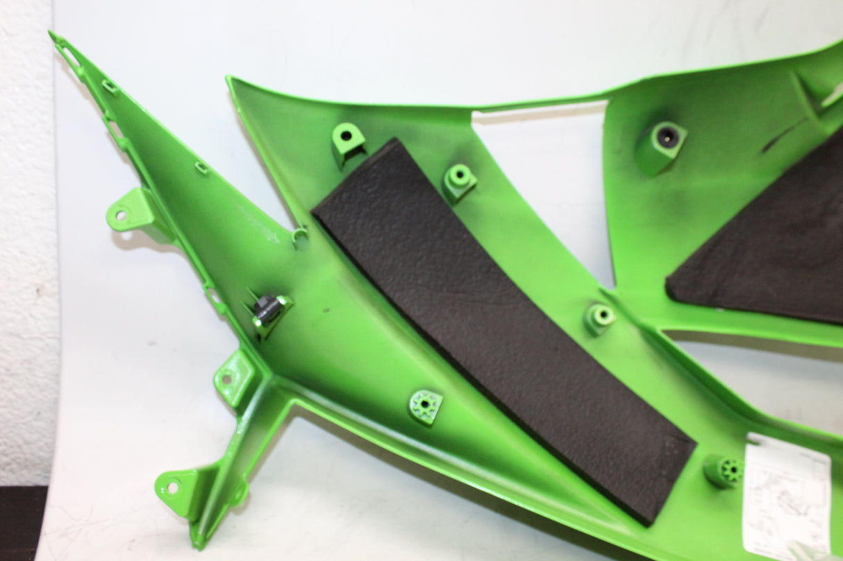 2009 Kawasaki Ninja ZX6R OEM LEFT LOWER MID UPPER SIDE FAIRING COWL