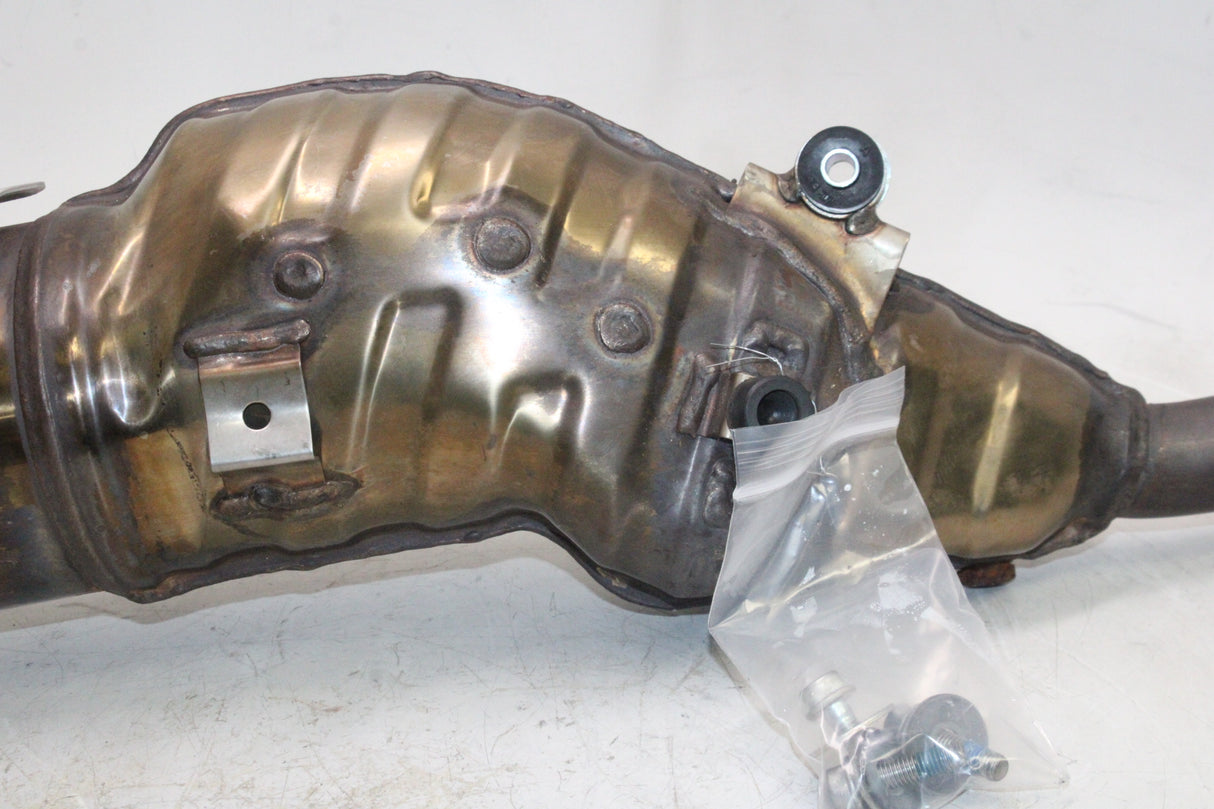 2015 Suzuki DR650SE OEM EXHAUST PIPE MUFFLER SLIP ON CAN SILENCER