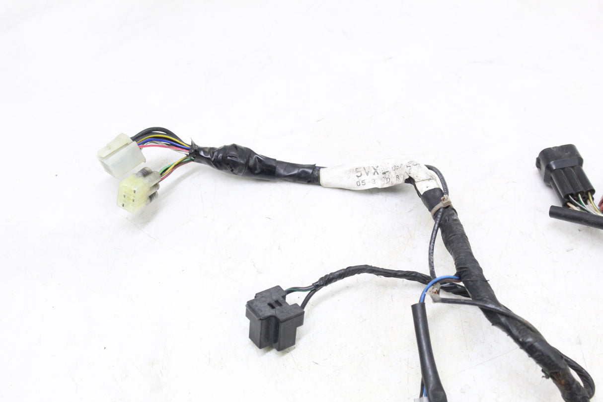 2005 YAMAHA FZ6 OEM FRONT SUB WIRING HARNESS HEADLIGHT GAUGE WIRE LOOM