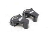 2011 KAWASAKI KLR650 ROX SPEED FX 2" PIVOTING HANDLEBAR RISERS BLACK
