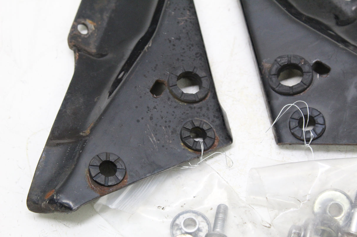2003 HONDA REBEL 250 CMX250C OEM LEFT RIGHT EXHAUST MUFFLER MOUNT BRACKETS