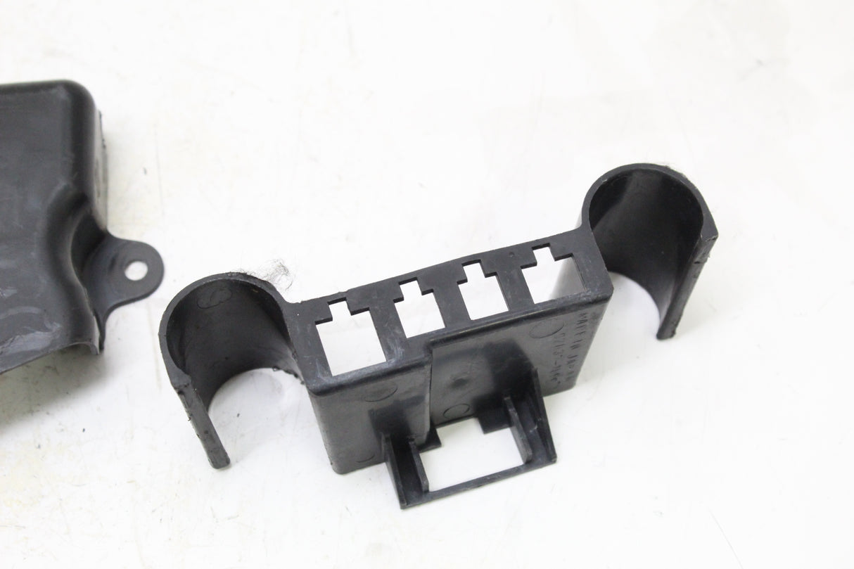 1992 KAWASAKI NINJA 600R ZX600C OEM COOLANT RESERVOIR COVER SET