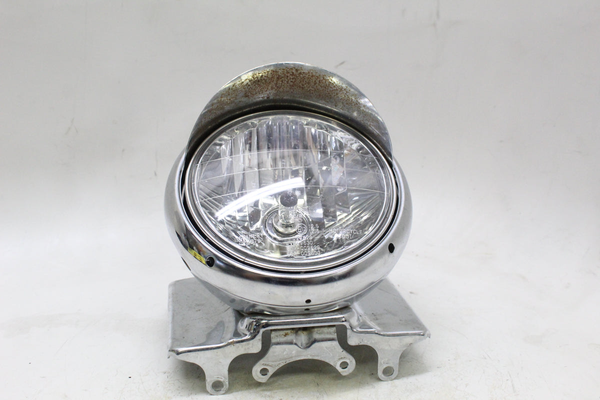 2005 KAWASAKI VULCAN 1500 VN1500 FRONT HEADLIGHT CHROME HOUSING MOUNT