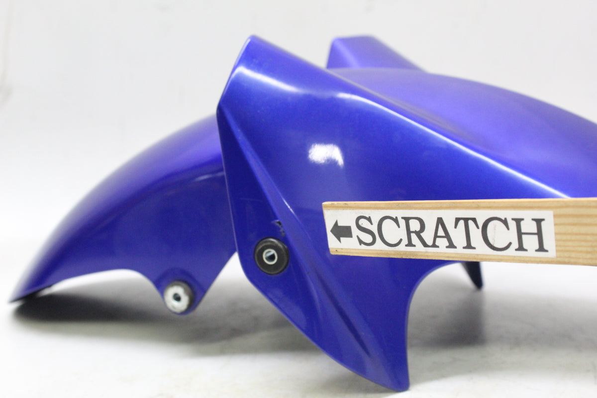 2003 YAMAHA FZ1 FZS1000 FAZER OEM FRONT FENDER MUDGUARD BLUE