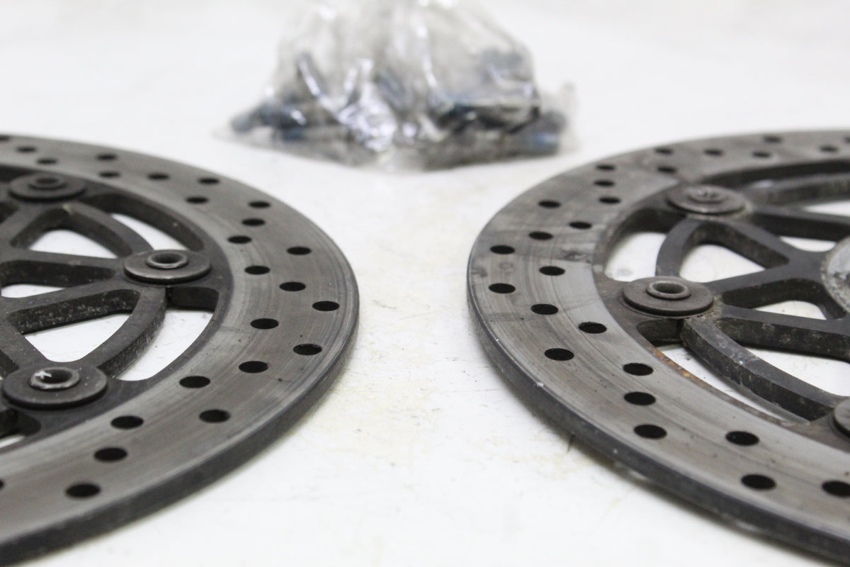 2004 SUZUKI GSXR600 OEM FRONT BRAKE ROTOR DISC SET PAIR