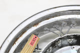 2007 YAMAHA XVS650 V STAR 650 OEM REAR WHEEL RIM HUB SPOKES 15X3.50