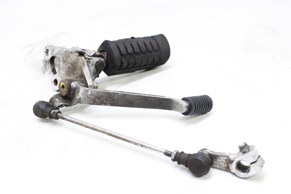 2003 HONDA REBEL 250 CMX250C OEM LEFT REARSET FOOTPEG SHIFTER PEDAL LINKAGE