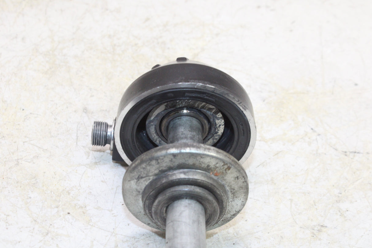 2007 Kawasaki KLR650 OEM FRONT AXLE W SPEEDO DRIVE