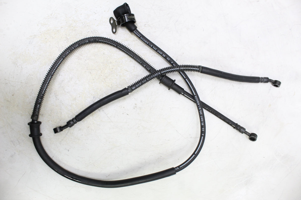 2007 Kawasaki KLR650 OEM BRAKE HOSE FLUID LINE SET