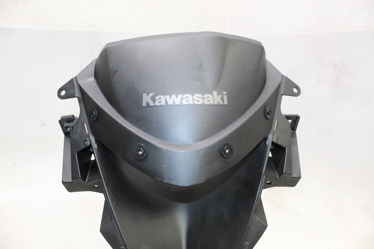 2009 Kawasaki Ninja ZX6R OEM FRONT UPPER NOSE FAIRING COWL SHROUD