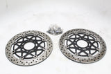 2004 SUZUKI GSXR600 OEM FRONT BRAKE ROTOR DISC SET PAIR