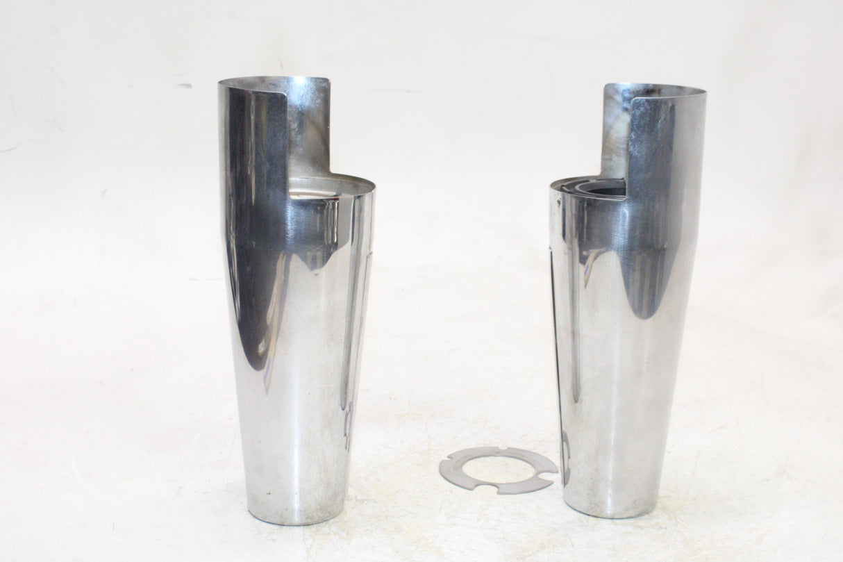 2007 Yamaha V Star 650 XVS650 OEM FRONT UPPER FORK COVER PAIR