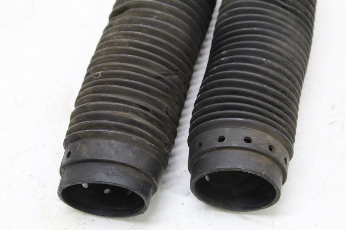 2011 KAWASAKI KLR650 OEM FRONT FORK RUBBER BOOTS GAITERS PAIR