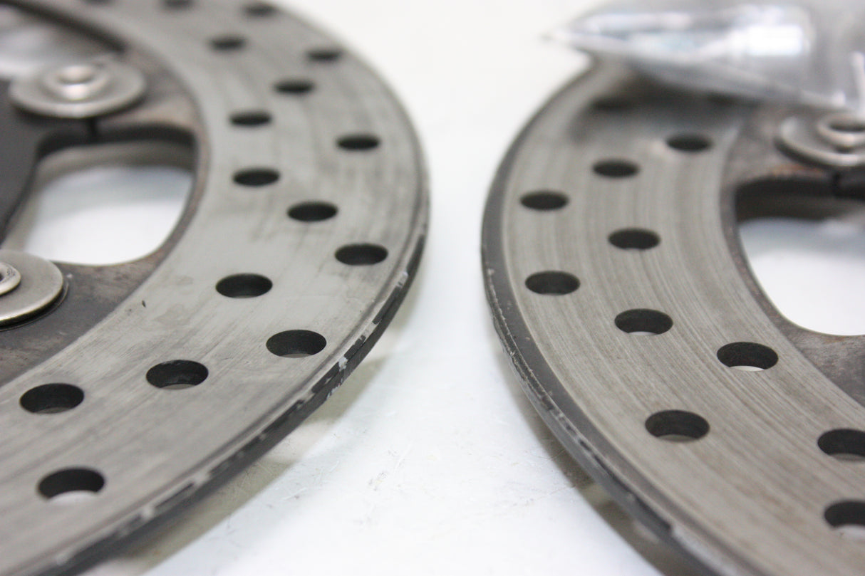 2004 Triumph Daytona 600 OEM FRONT LEFT RIGHT BRAKE ROTORS DISCS