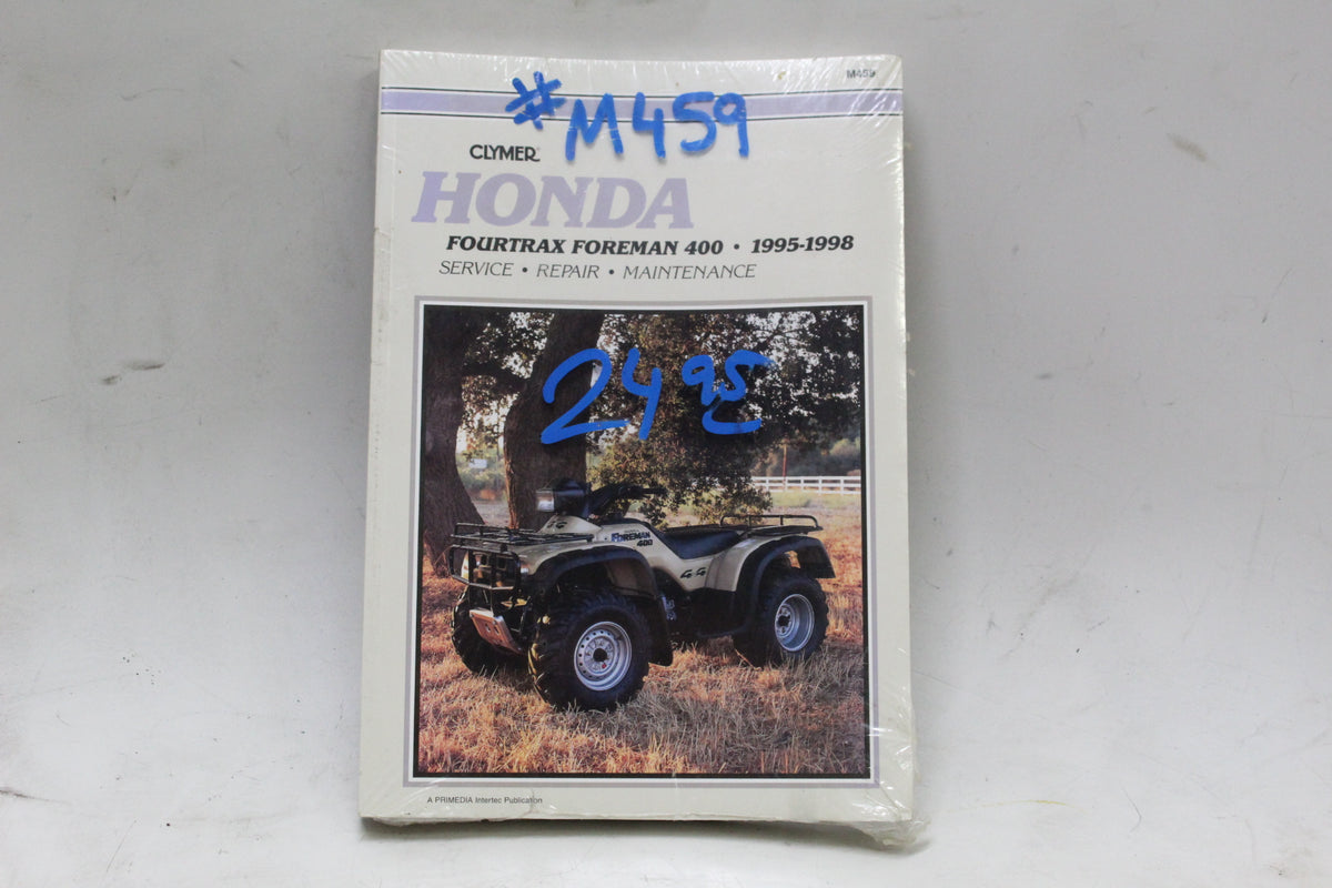 1995-1998 Honda TRX400FW FourTrax Foreman 400 Clymer Service Repair Manual