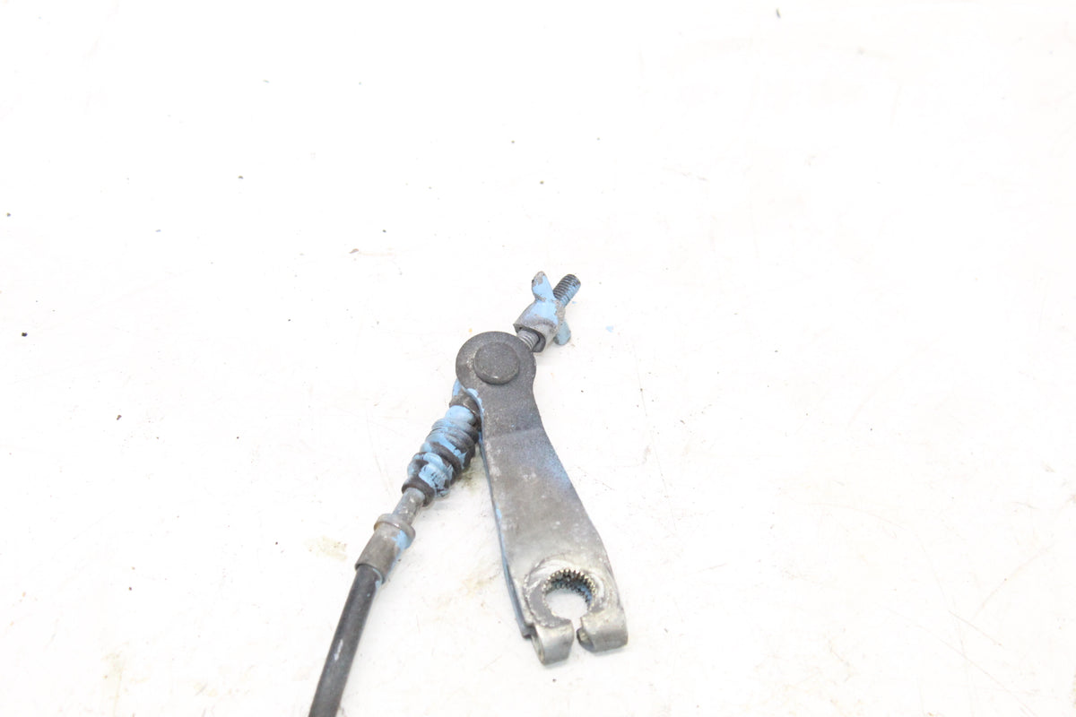1983 Yamaha XC180 Riva OEM Front Brake Cable With Drum Brake Arm