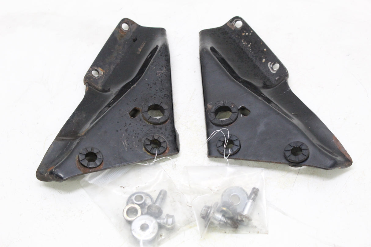 2003 HONDA REBEL 250 CMX250C OEM LEFT RIGHT EXHAUST MUFFLER MOUNT BRACKETS