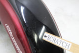 2007 YAMAHA XVS650 V STAR 650 OEM FRONT FENDER RED BLACK CLASSIC