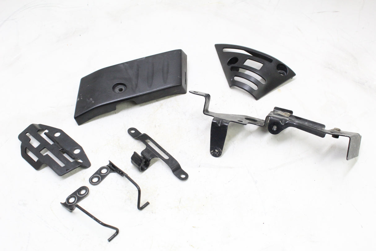 2011 KAWASAKI KLR650 OEM BRACKETS MOUNTS HOLDERS HARDWARE SET LOT