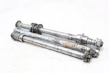 2005 KAWASAKI NINJA 250R EX250 OEM FRONT REAR AXLE SET W SWINGARM PIVOT