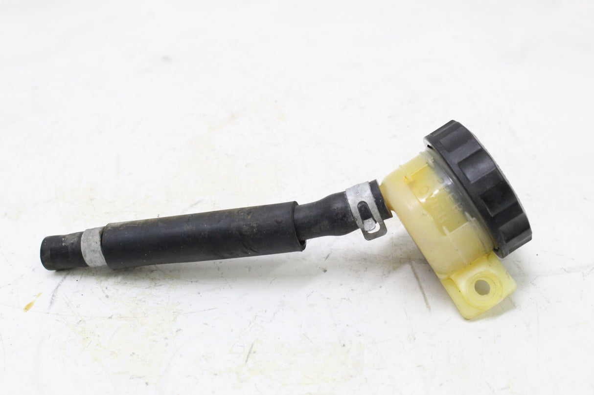 1992 KAWASAKI NINJA 600R ZX600C OEM REAR BRAKE RESERVOIR TANK W HOSE