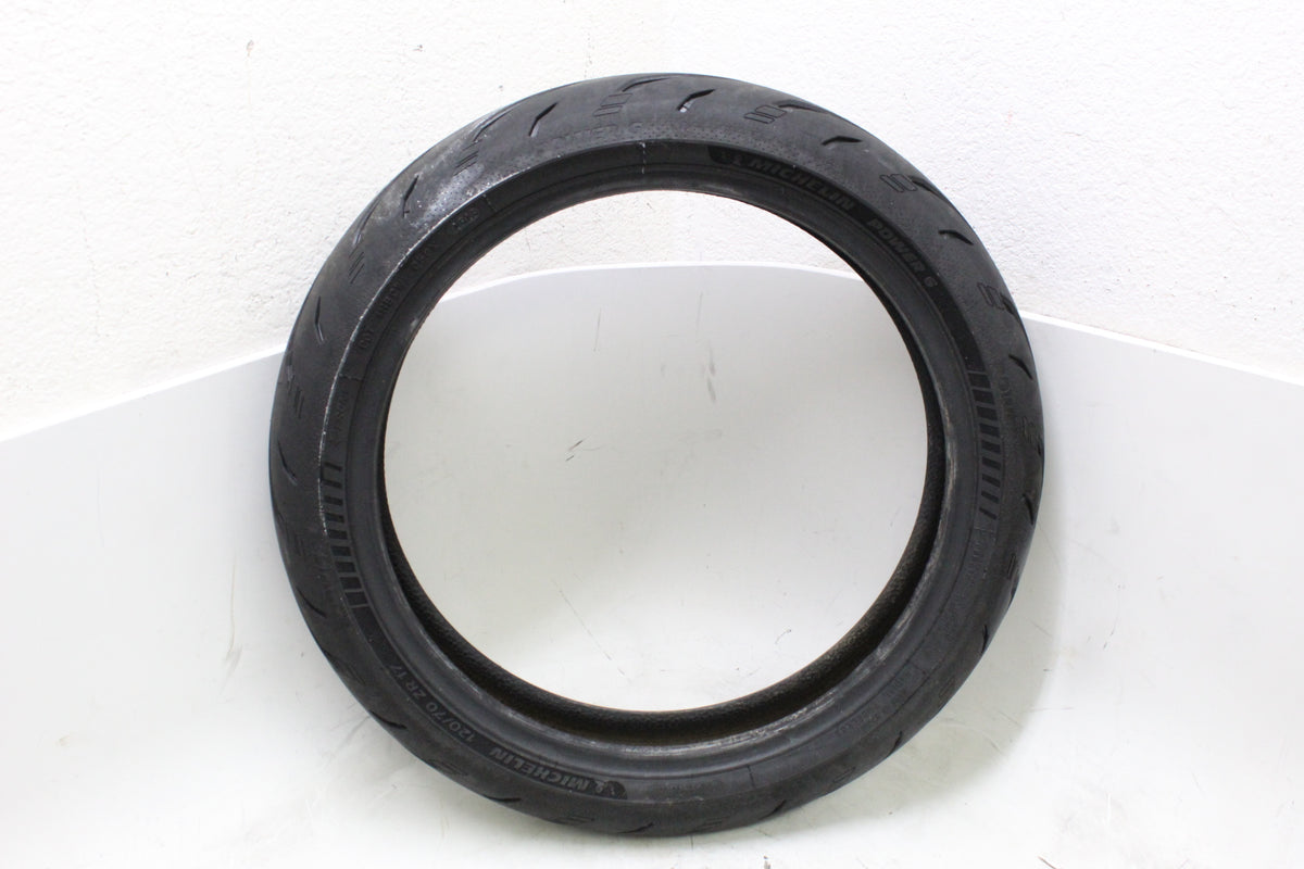 2003 YAMAHA FZ1 FZS1000 FAZER MICHELIN POWER 6 FRONT TIRE 120/70ZR17