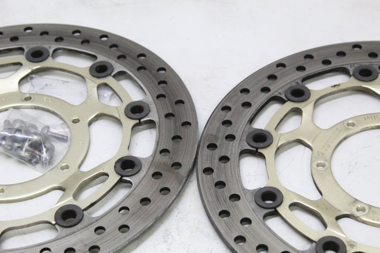 2006 Honda CBR600RR OEM FRONT LEFT RIGHT BRAKE ROTORS DISCS
