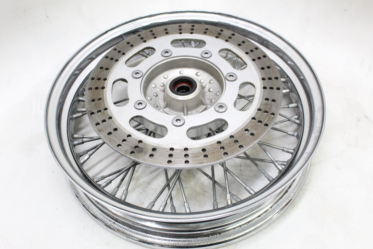 2005 KAWASAKI VULCAN 1500 VN1500 OEM FRONT SPOKE WHEEL RIM BRAKE ROTOR