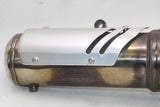 2015 Suzuki DR650SE OEM EXHAUST PIPE MUFFLER SLIP ON CAN SILENCER