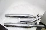 2007 YAMAHA XVS650 V STAR 650 OEM EXHAUST MUFFLER SET PAIR