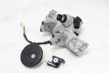 2011 KAWASAKI KLR650 OEM LOCK SET W KEY GAS CAP HELMET LOCK UPPER TRIPLE TREE