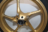 2009 Yamaha YZF R6S OEM Front Wheel Rim Gold With Tire
