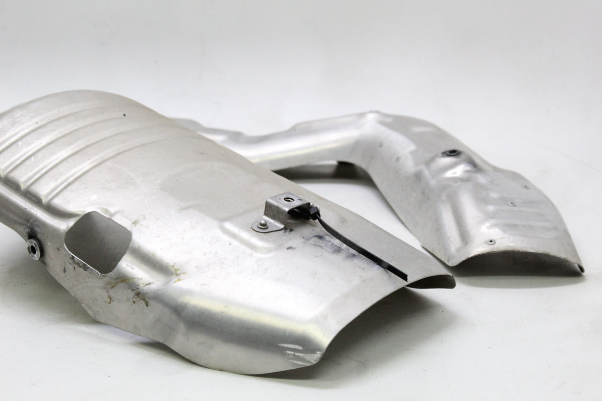 2006 Honda CBR600RR OEM REAR BACK MUFFLER EXHAUST PIPE COVER HEAT SHIELD GUARD