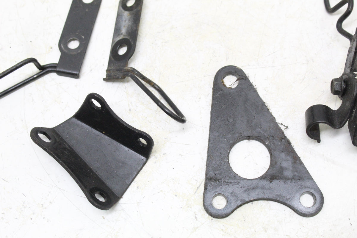 2007 YAMAHA XVS650 V STAR 650 OEM ENGINE MOUNT BRACKET SET