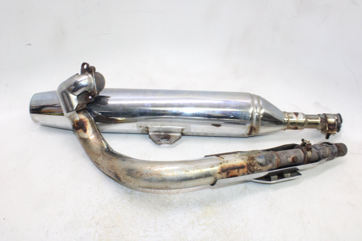 2007 Yamaha V Star 650 OEM UPPER EXHAUST MUFFLER W MID PIPE