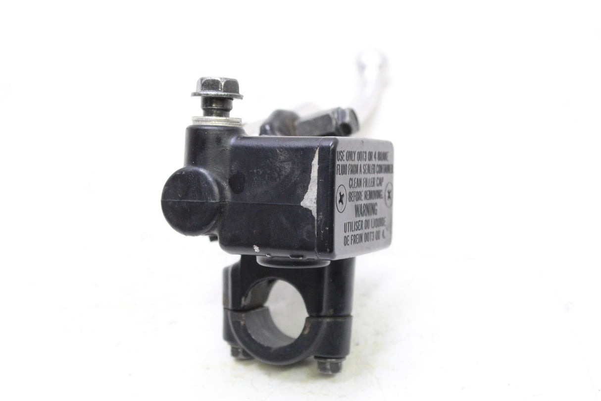 2011 KAWASAKI KLR650 OEM FRONT BRAKE MASTER CYLINDER W LEVER