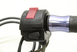 2007 Yamaha YZF R6S OEM RIGHT CLIP ON HANDLE KILL OFF SWITCH W THROTTLE CABLE