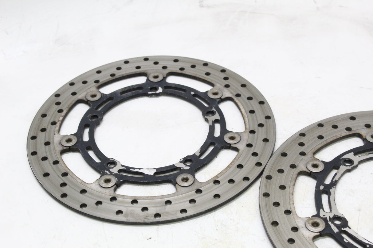 2005 YAMAHA FZ6 FAZER OEM FRONT BRAKE ROTORS DISCS LEFT RIGHT PAIR