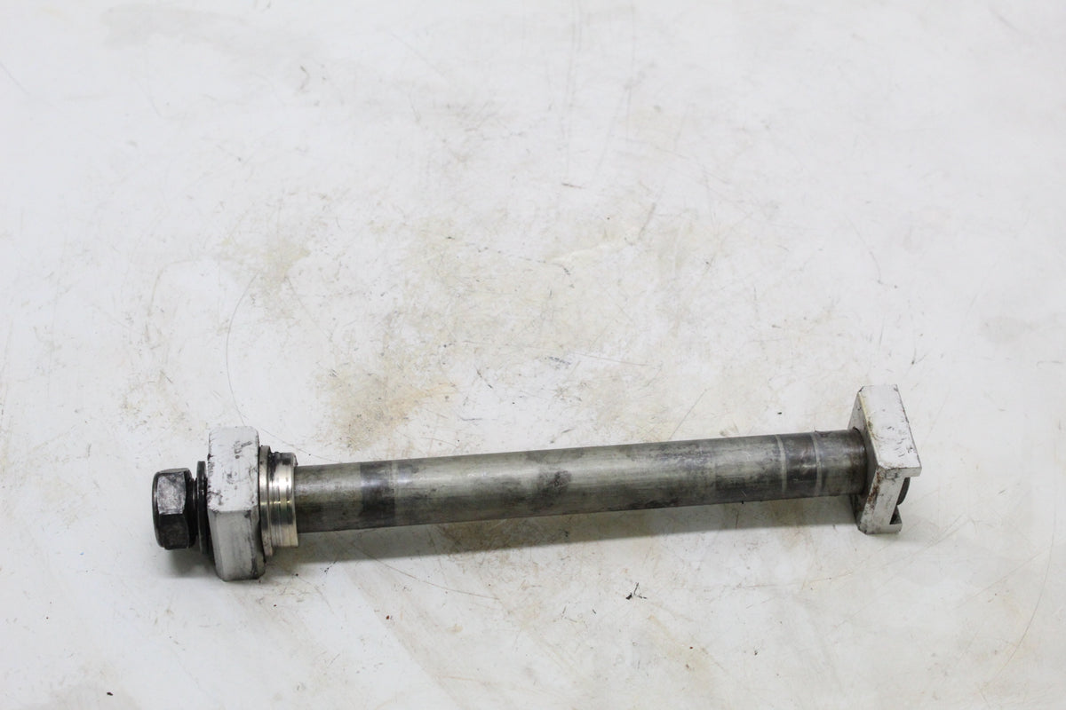 2009 Yamaha YZF R6S OEM Rear Wheel Axle With Adjuster Blocks And Nut