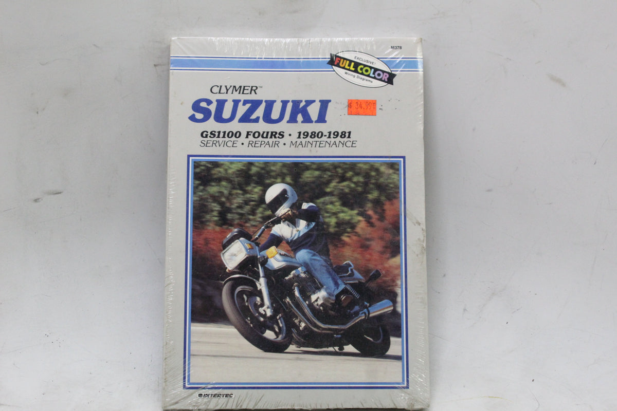 1980-1981 Suzuki GS1100 Fours Clymer Service Repair Manual