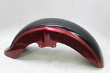 2007 YAMAHA XVS650 V STAR 650 OEM FRONT FENDER RED BLACK CLASSIC