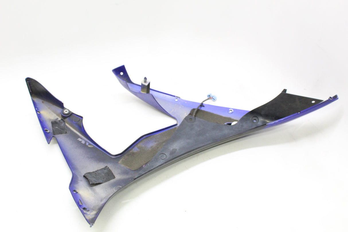 2007 Yamaha YZF R6S OEM LEFT MID UPPER SIDE FAIRING COWL PLASTIC