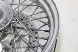2007 YAMAHA XVS650 V STAR 650 OEM FRONT WHEEL RIM HUB SPOKES ROTOR