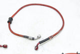 2004 SUZUKI GSXR600 CORE MOTO FRONT REAR BRAIDED BRAKE LINE HOSE SET
