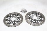 2004 SUZUKI GSXR600 OEM FRONT BRAKE ROTOR DISC SET PAIR