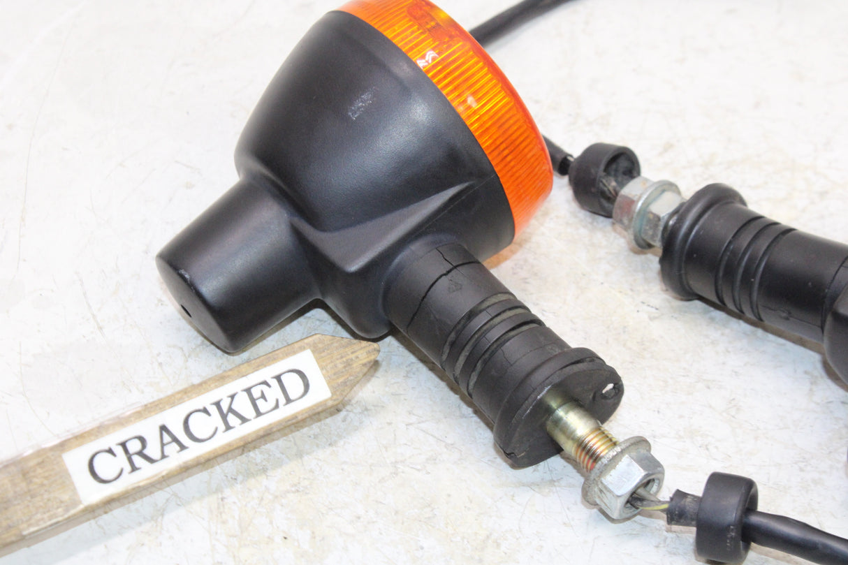 2007 Kawasaki KLR650 OEM REAR LEFT RIGHT TURN SIGNALS LIGHT INDICATORS