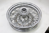 2007 YAMAHA XVS650 V STAR 650 OEM FRONT WHEEL RIM HUB SPOKES ROTOR